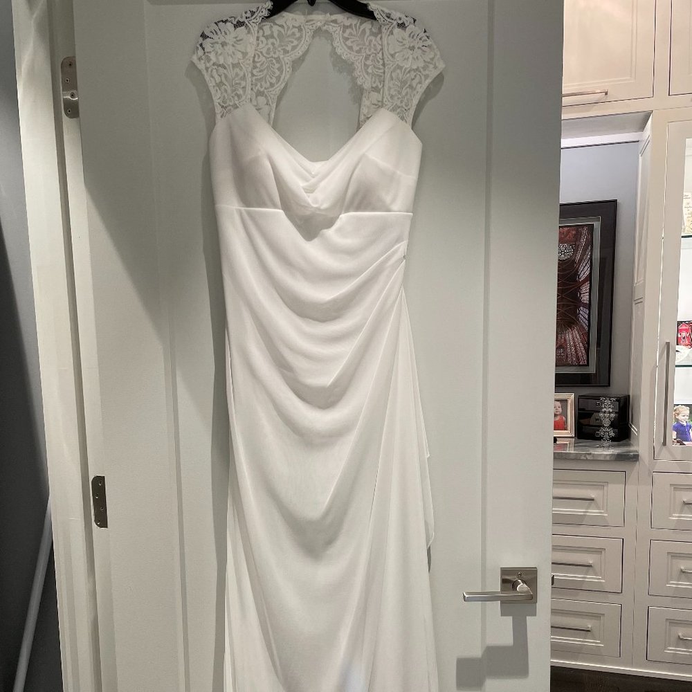 White long dress